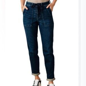 Judy Blue Dark Indigo Denim Joggers.